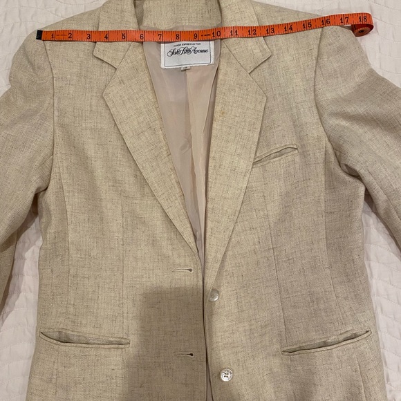 VINTAGE Saks skirt suit - Picture 7 of 8